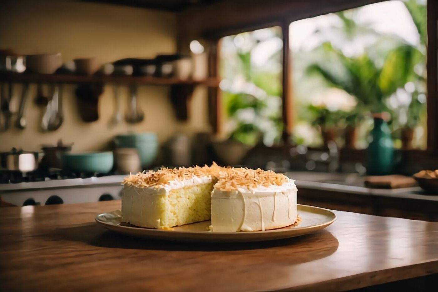 Fijian Coconut Cake Recipe