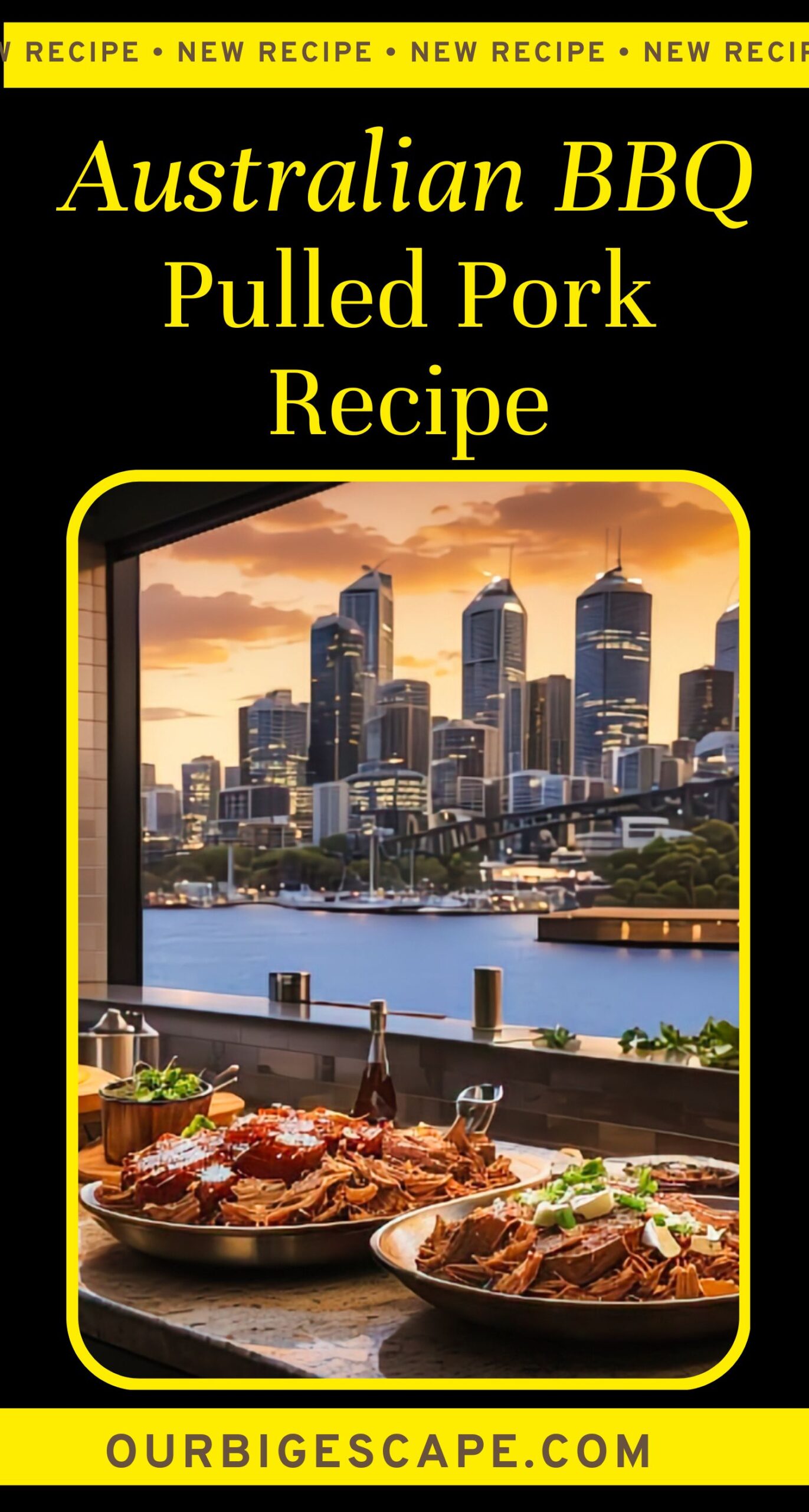 14. Australian BBQ Pulled Pork Recipe