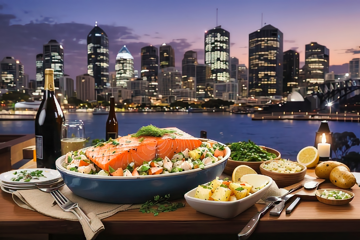16. Australian BBQ Flaked Salmon Potato Salad Recipe 2