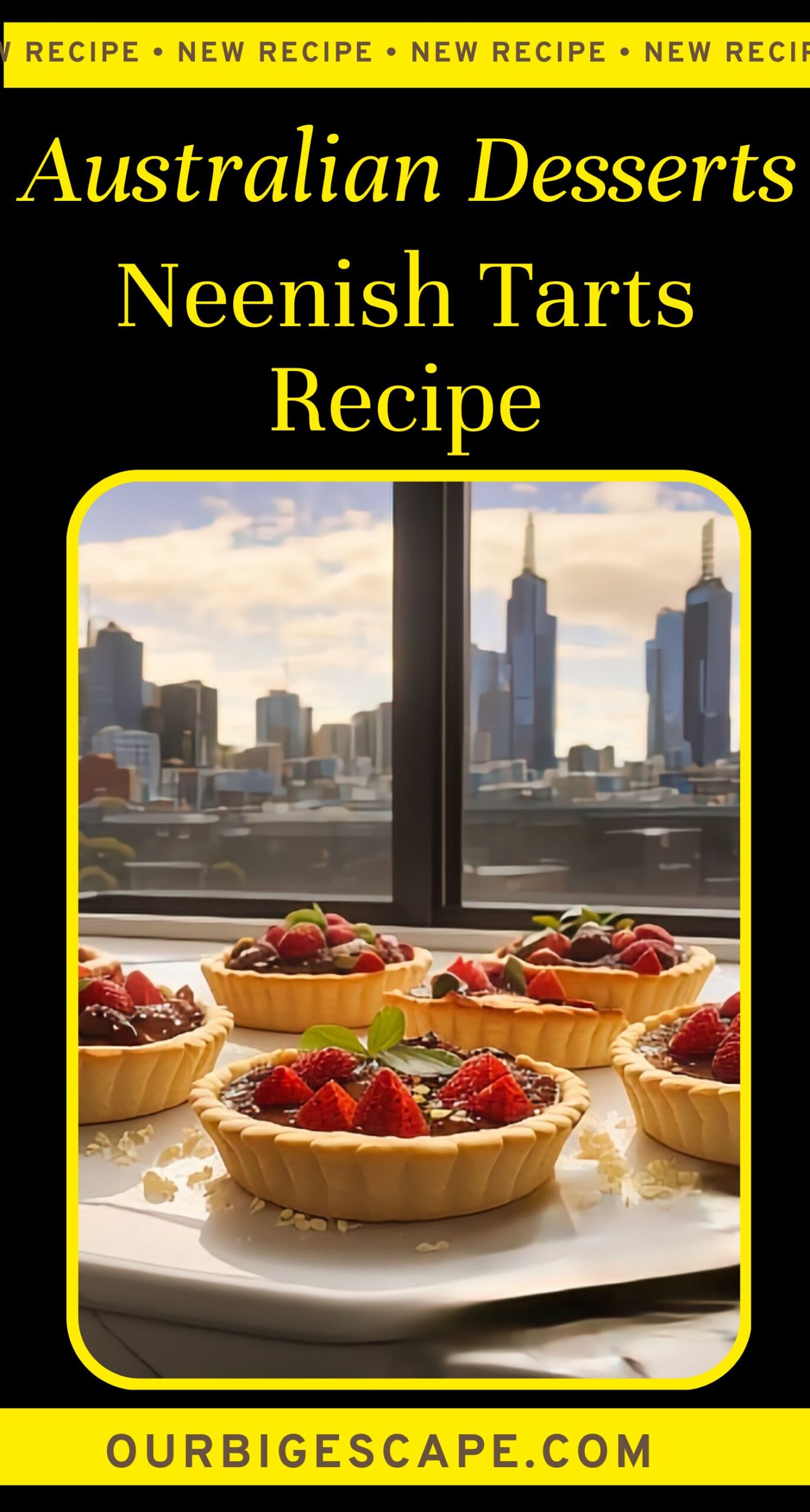 16. Australian Neenish Tarts Recipe