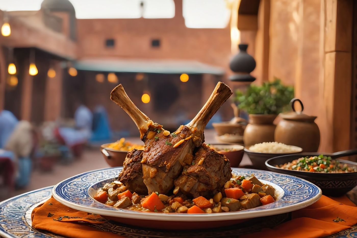 Moroccan-Style Lamb Shanks Recipe