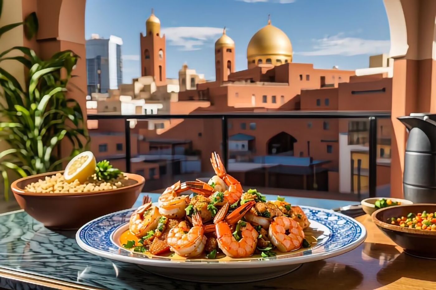Quick Moroccan Shrimp Skillet Recipe