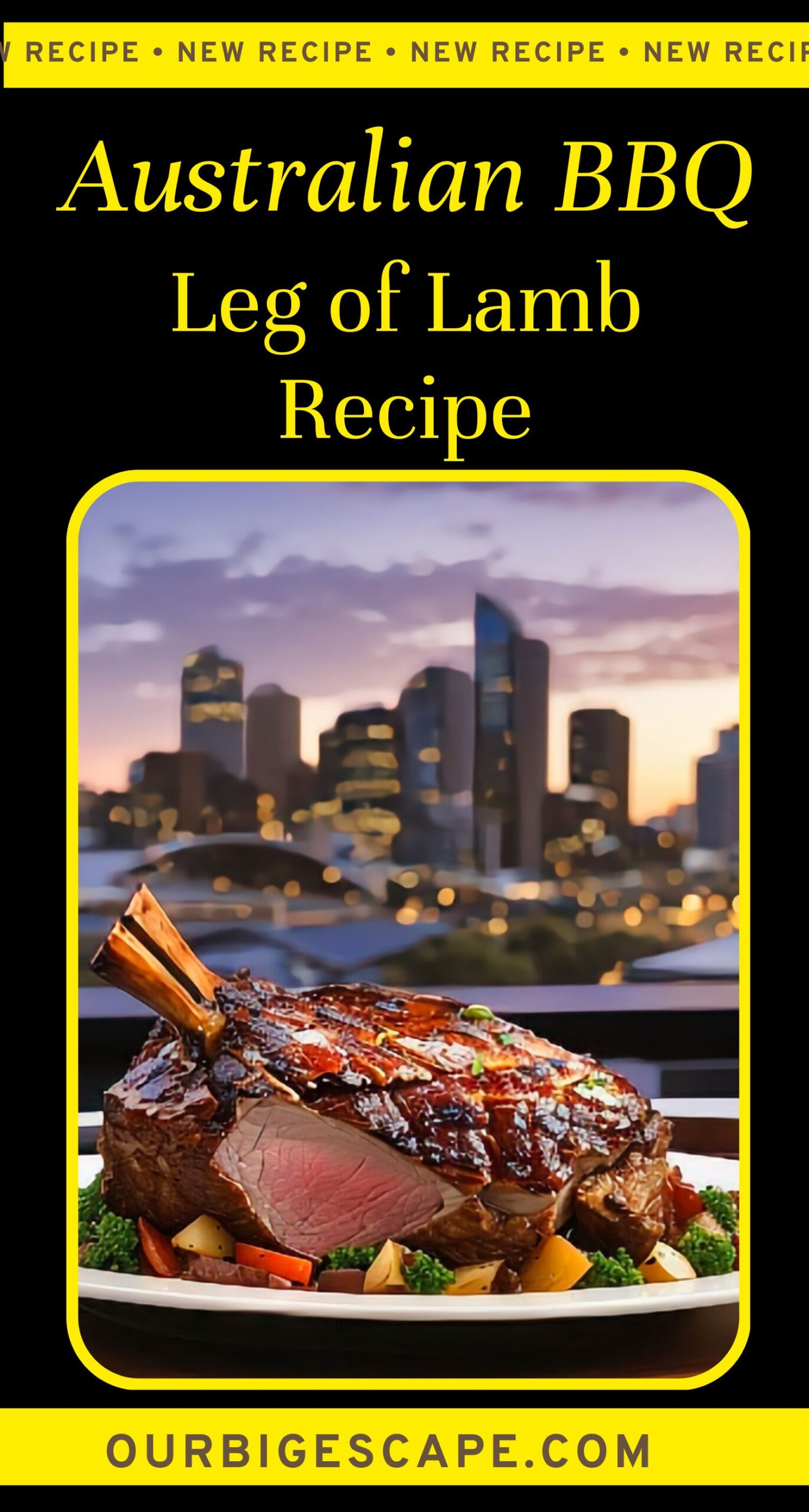19. Australian BBQ Leg of Lamb Recipe