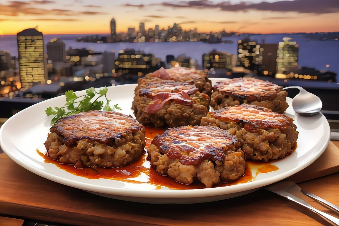 2. Australian BBQ Beef and Bacon Rissoles Recipe 1