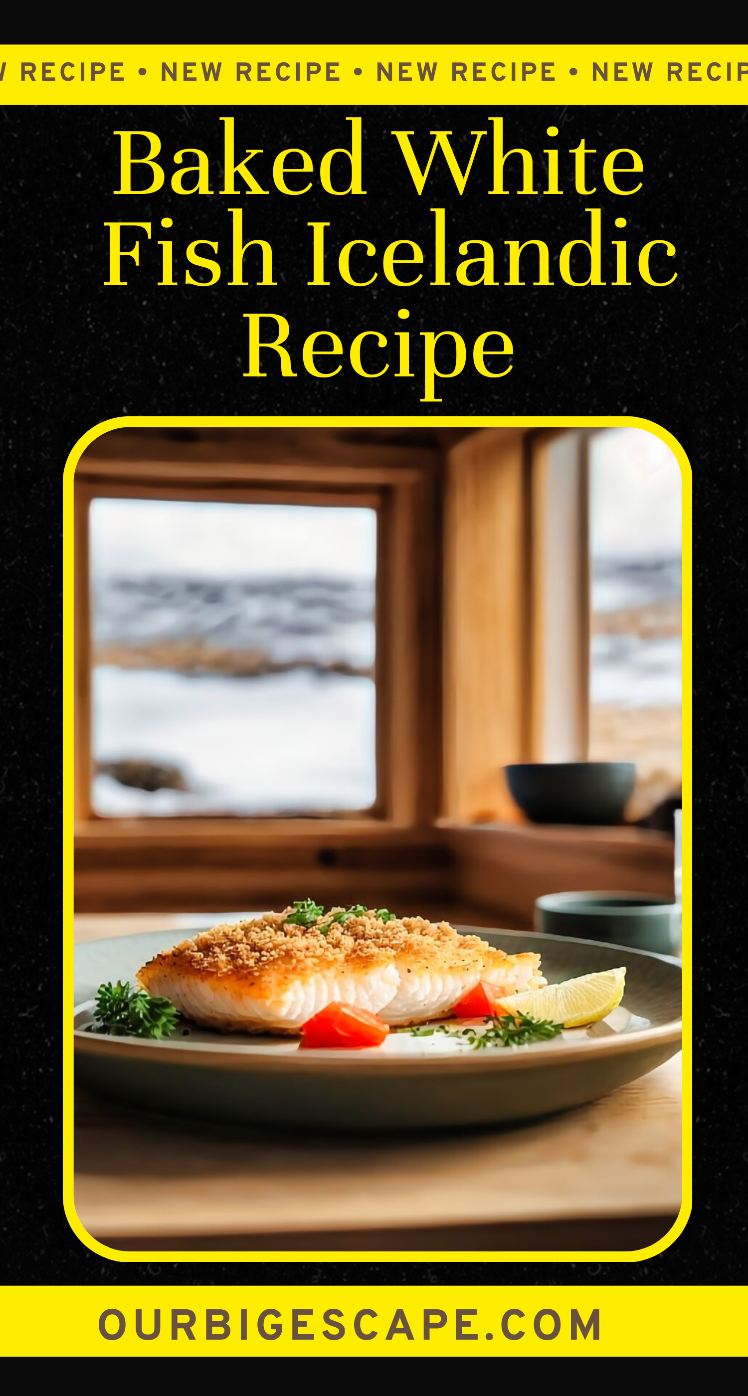 Baked White Fish Icelandic Recipe