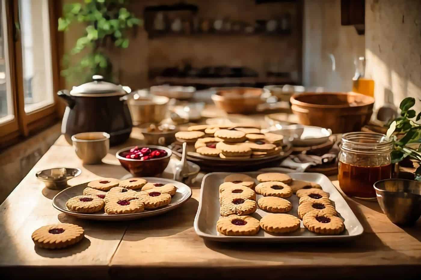 Linzer Cookies