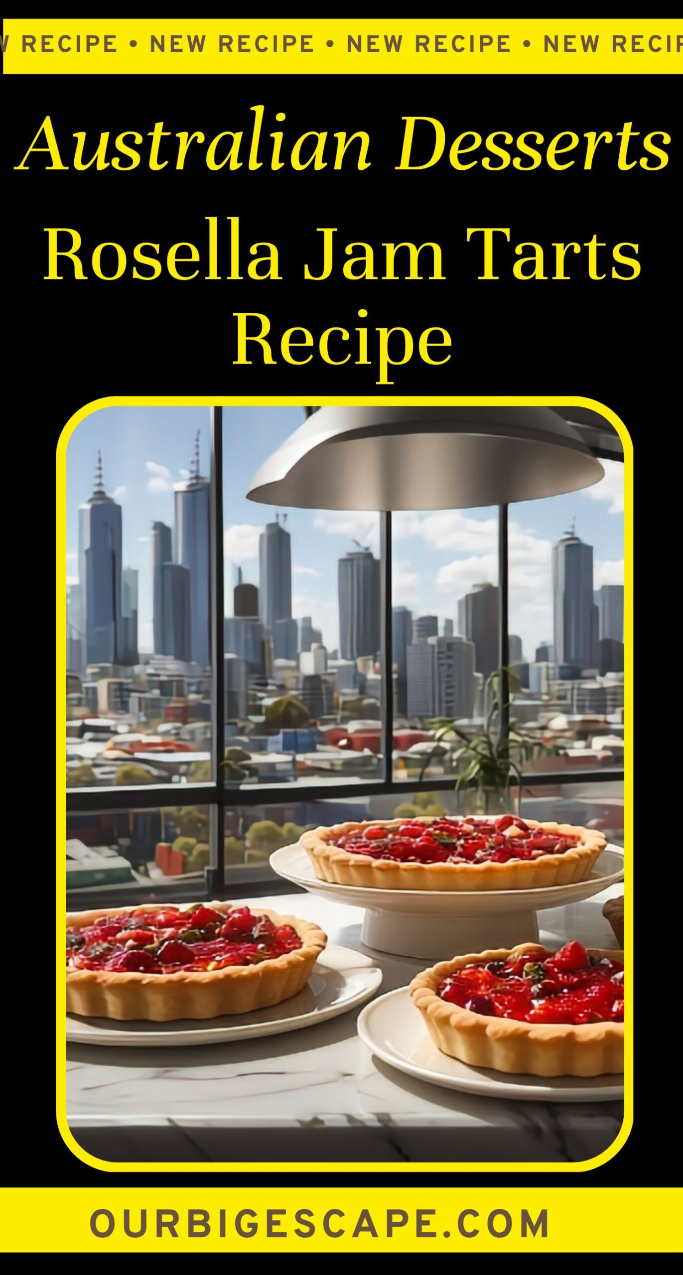 20. Australian Rosella Jam Tarts Recipe