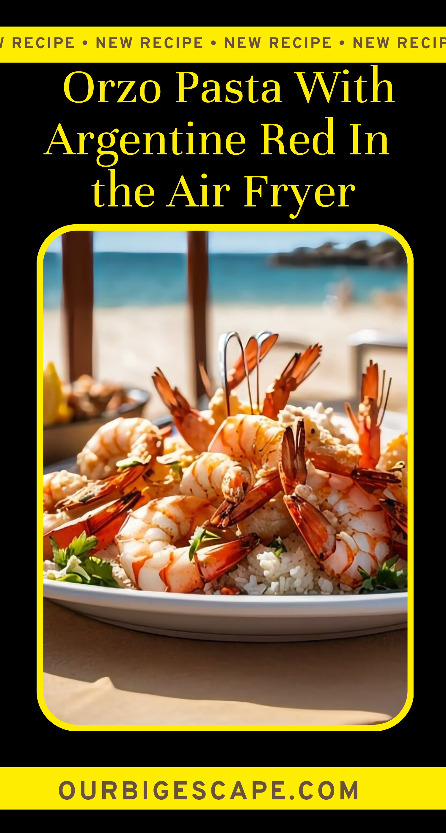 Argentine Red Shrimp In The Air Fryer