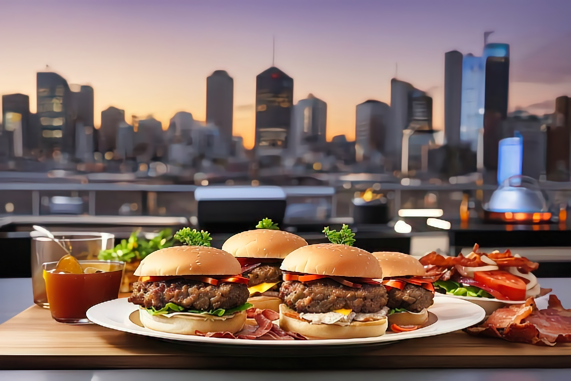 3. Australian BBQ Beef and Bacon Burgers Recipe 3