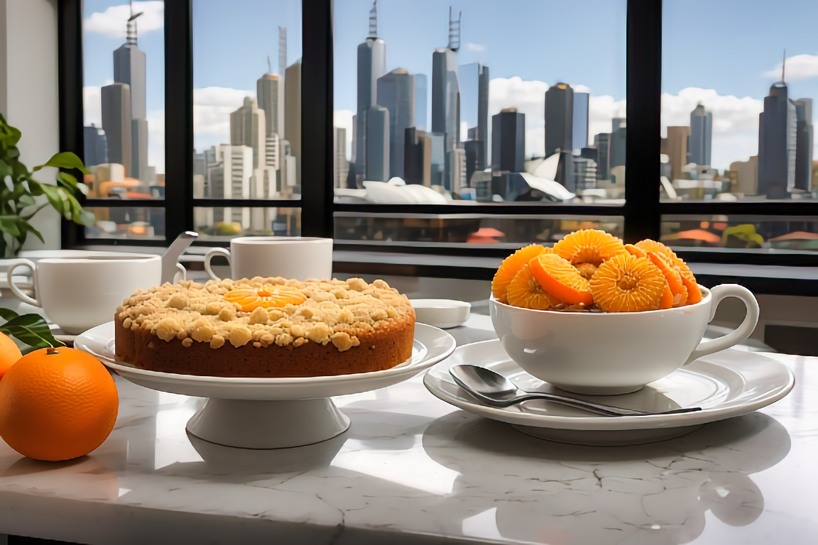 3. Australian Mandarin Orange Coffee Cake Recipe 3