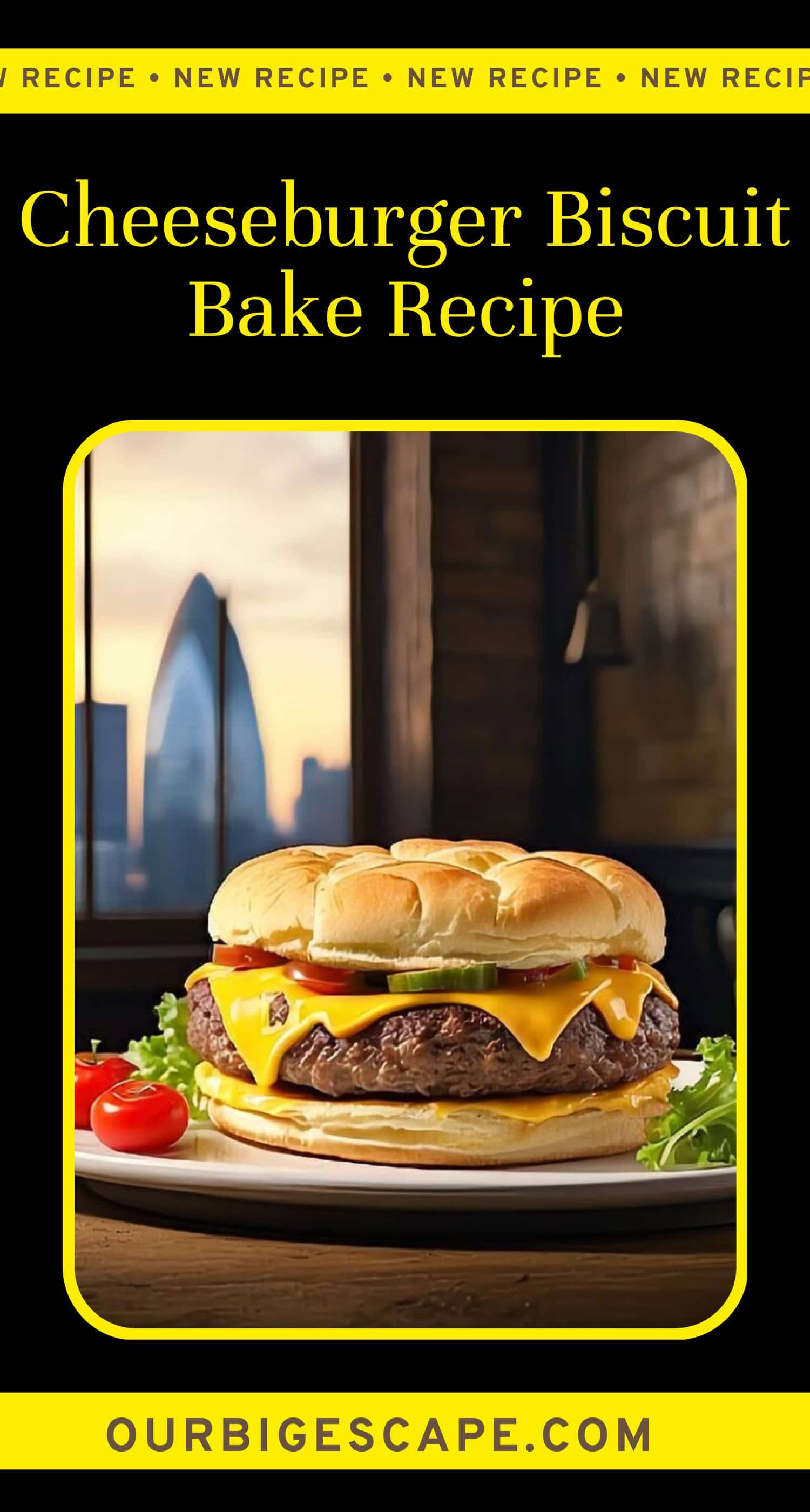 Cheeseburger Biscuit Bake Recipe