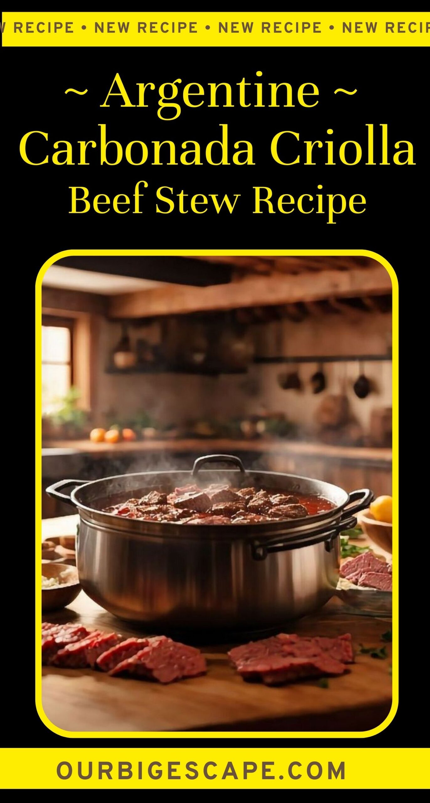 4. Carbonada Criolla, Argentinian Beef Stew Recipe