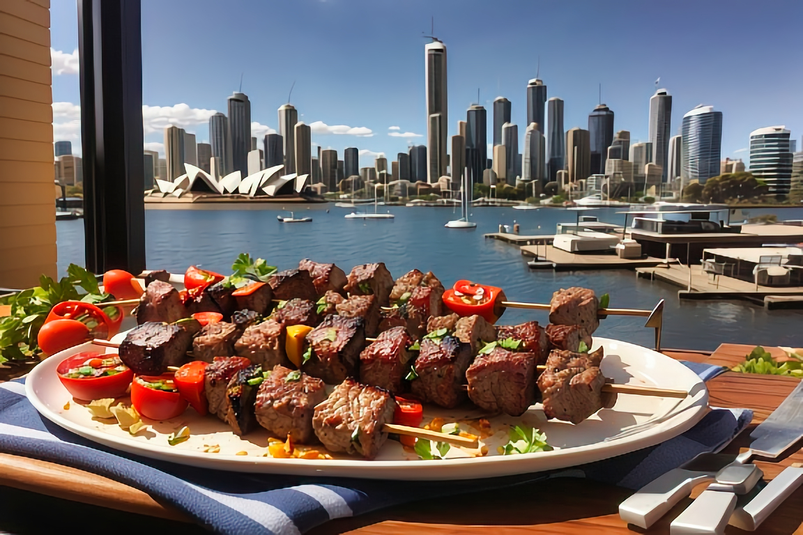 5. Australian BBQ Beef Kebabs Recipe 2