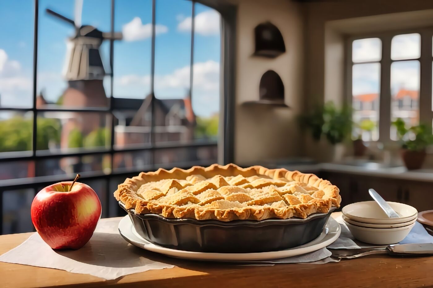 Dutch Apple Pie (Appeltaart) Recipe