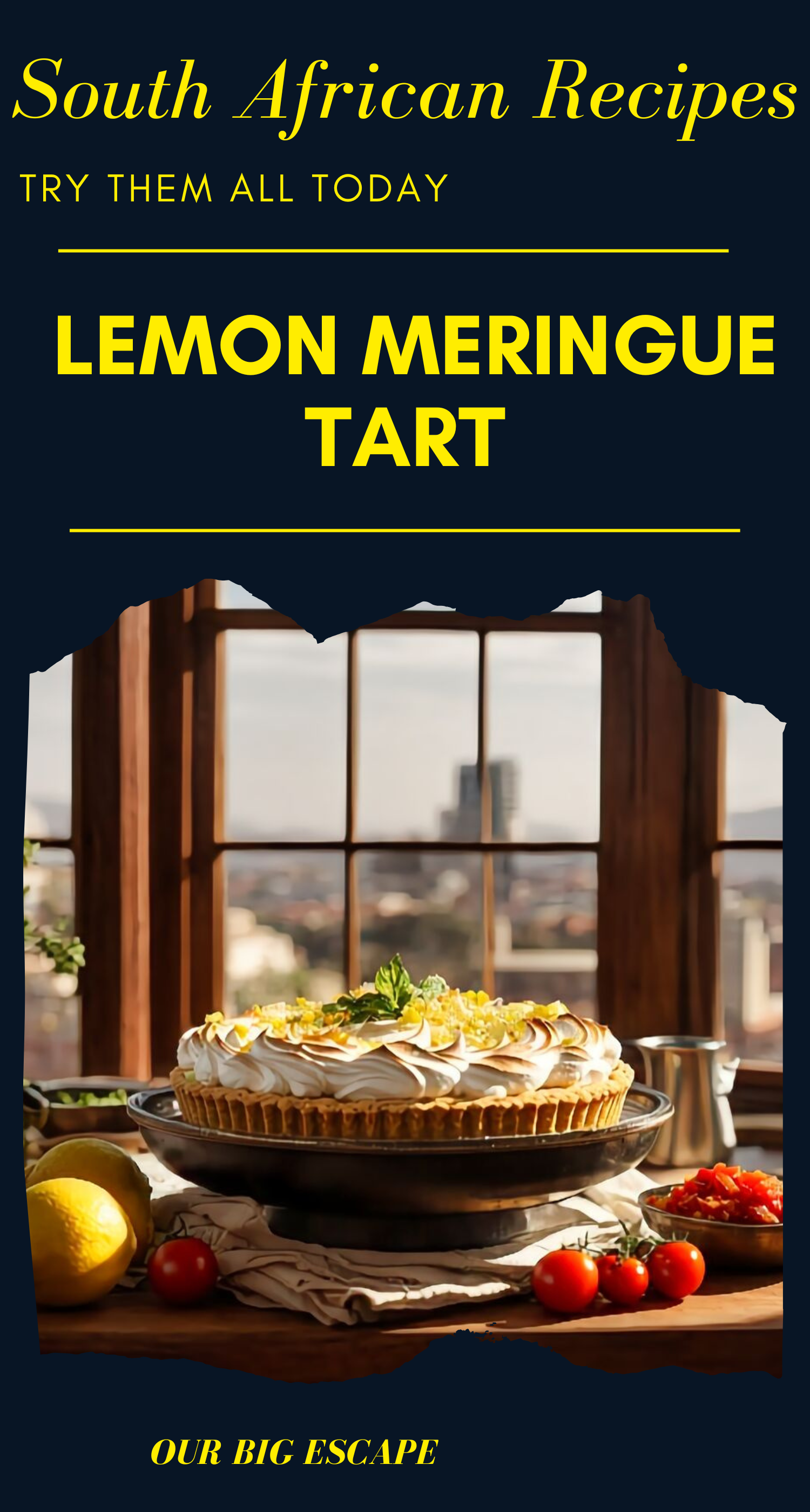 South African Lemon Meringue Tart Recipe