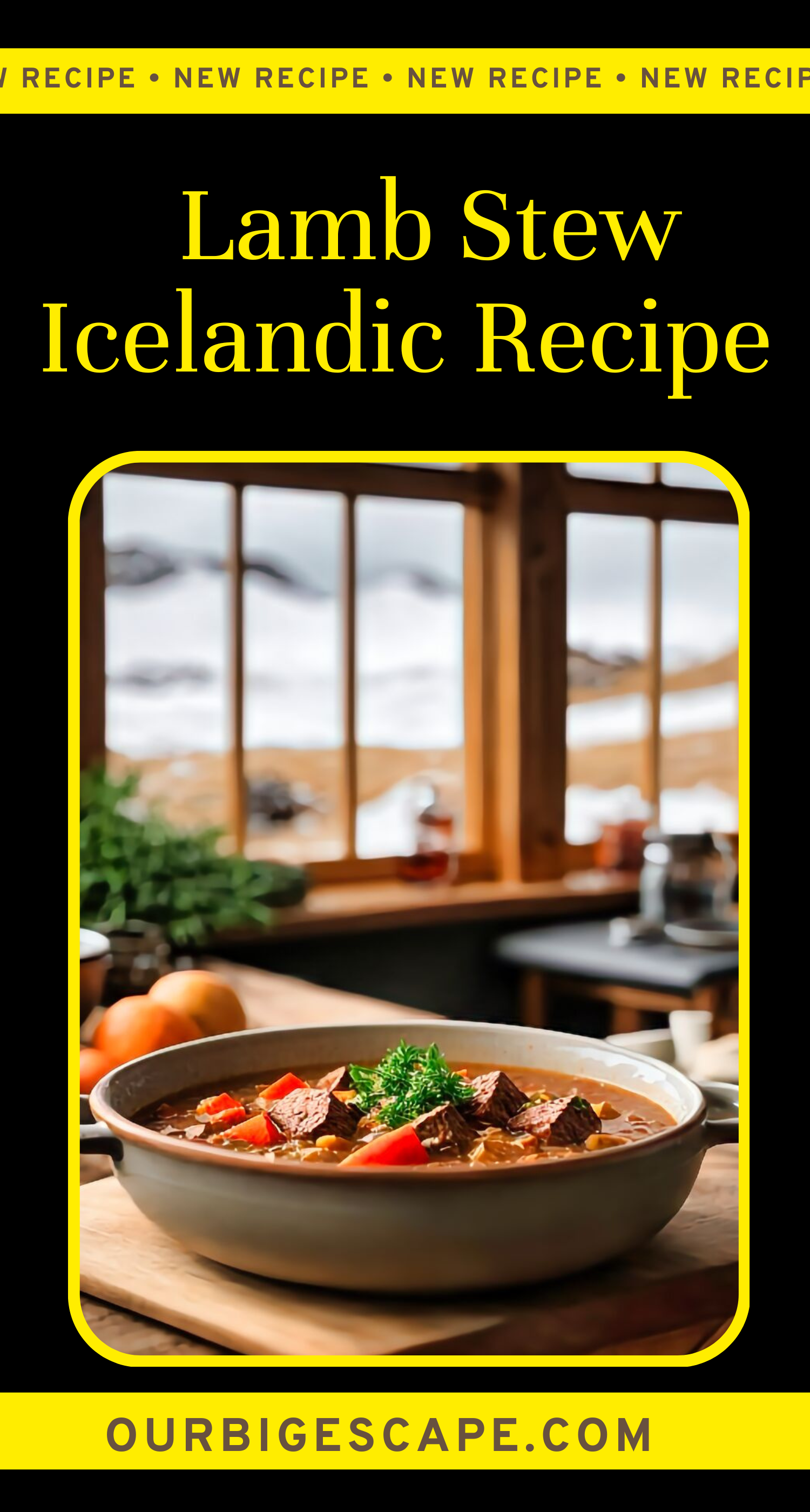 Icelandic Lamb Stew Recipe