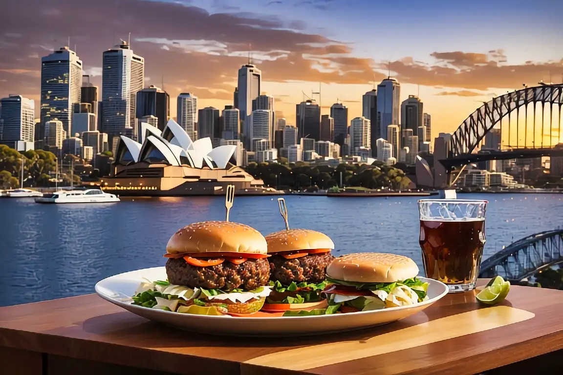 7. Australian BBQ Burger Recipe 3