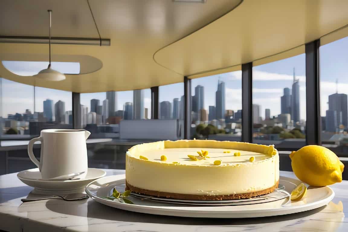 7. Australian Lemon Myrtle Cheesecake Recipe 2