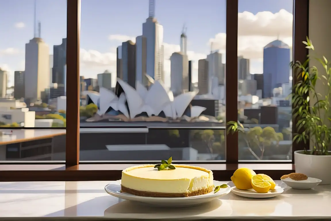 7. Australian Lemon Myrtle Cheesecake Recipe 3