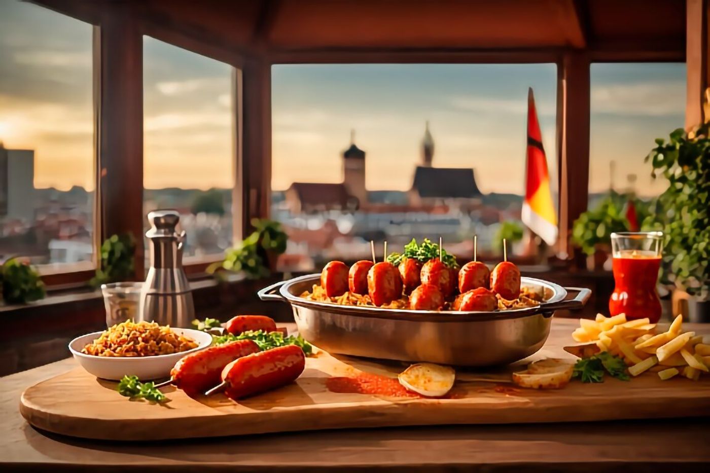 German Currywurst