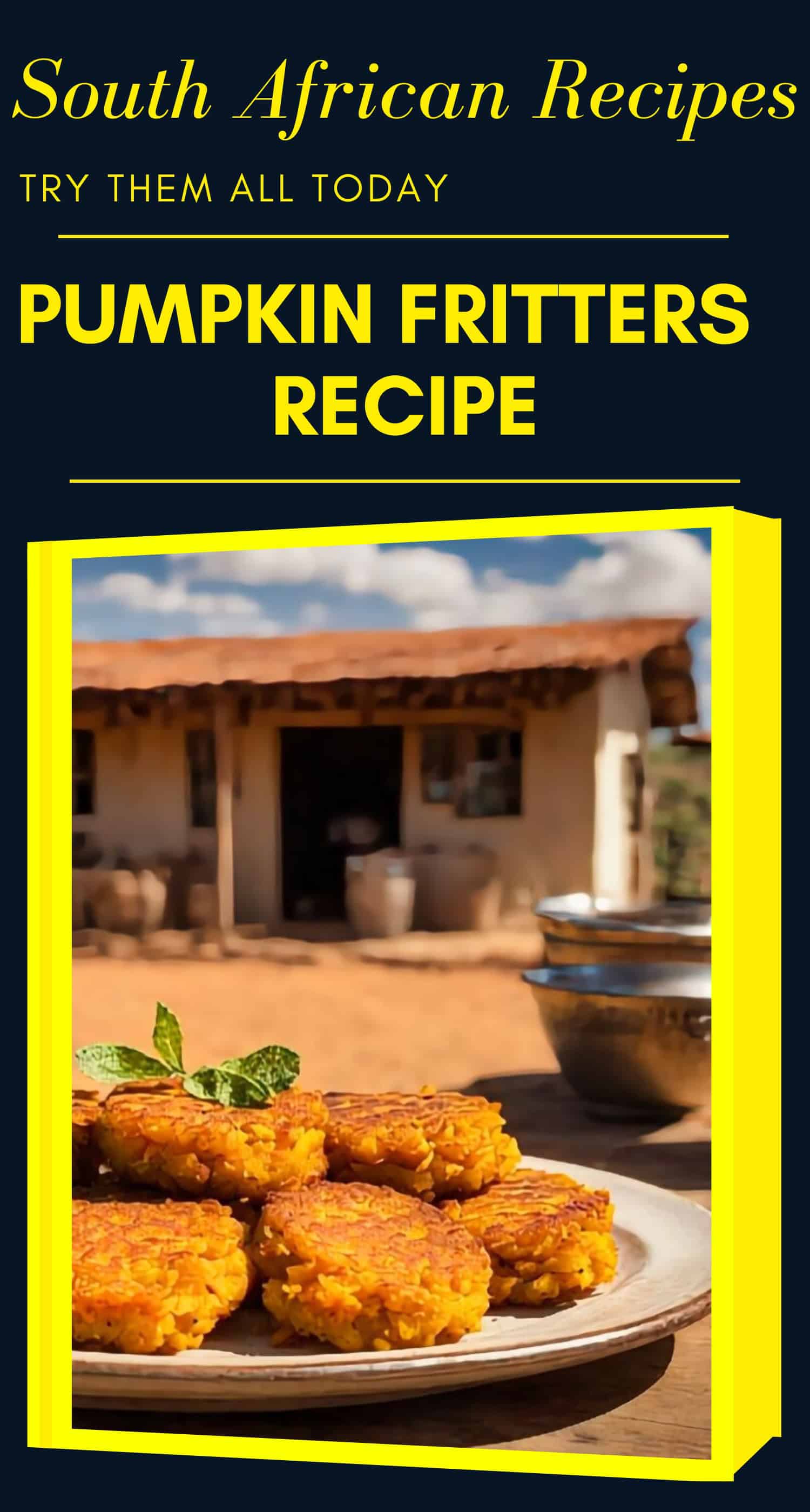 South African Pumpkin Fritters Recipe