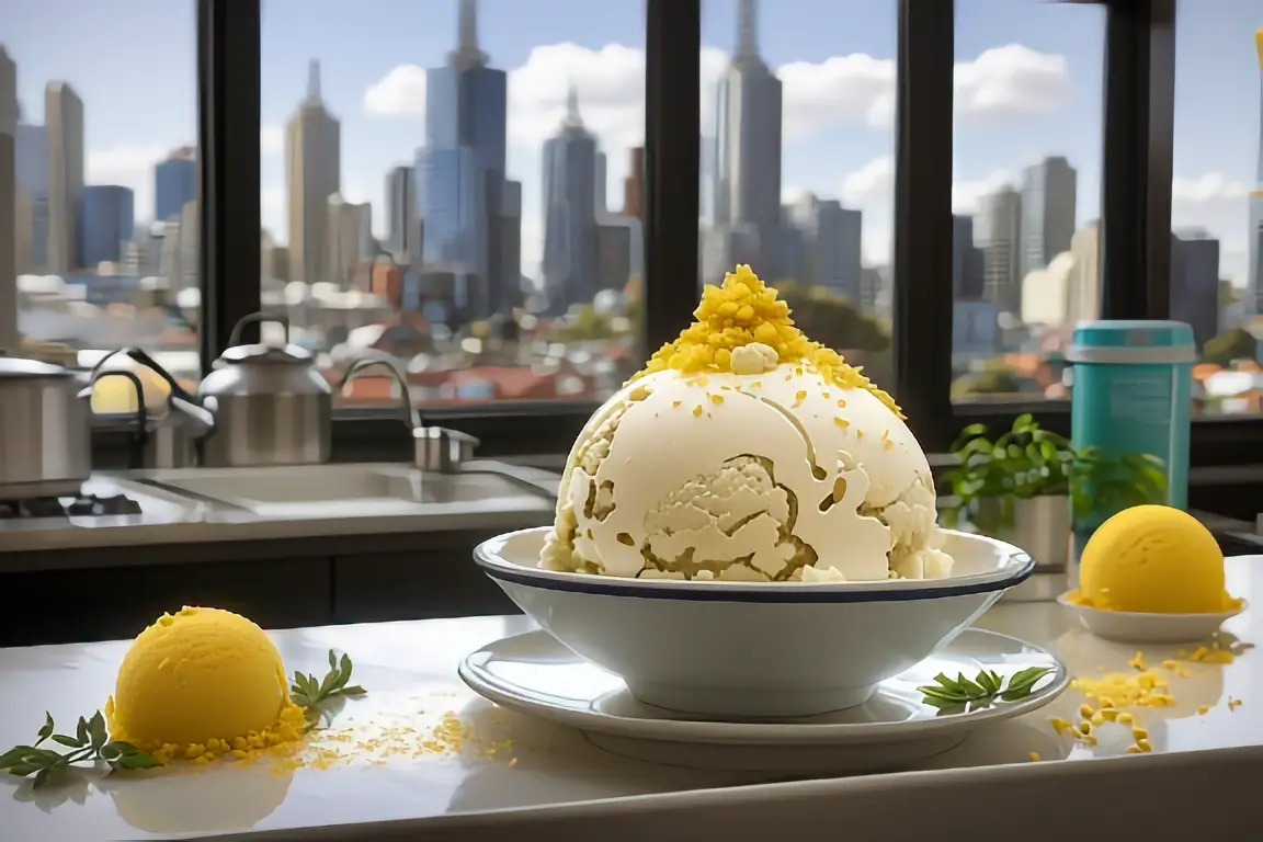 8. Australian Wattleseed Ice Cream Recipe 2