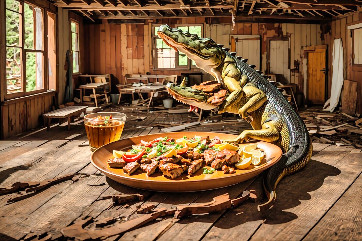 Cajun BBQ Alligator Recipe