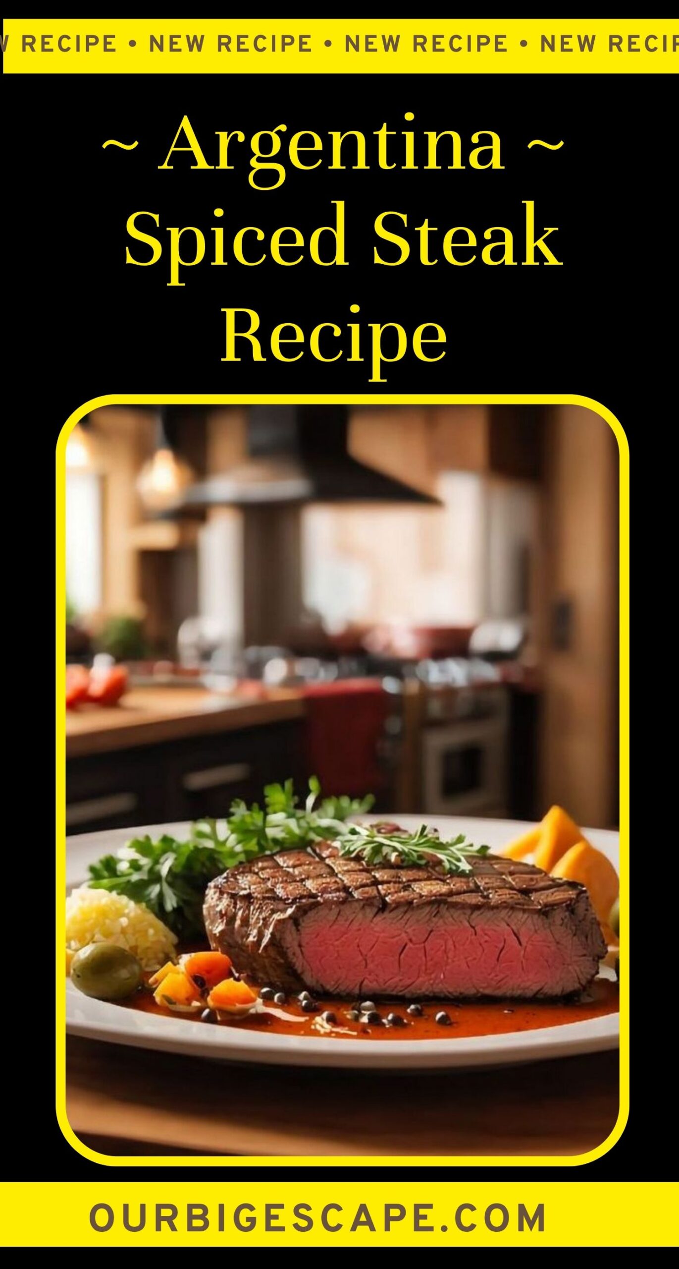 9. Argentine Spiced Steak Recipe