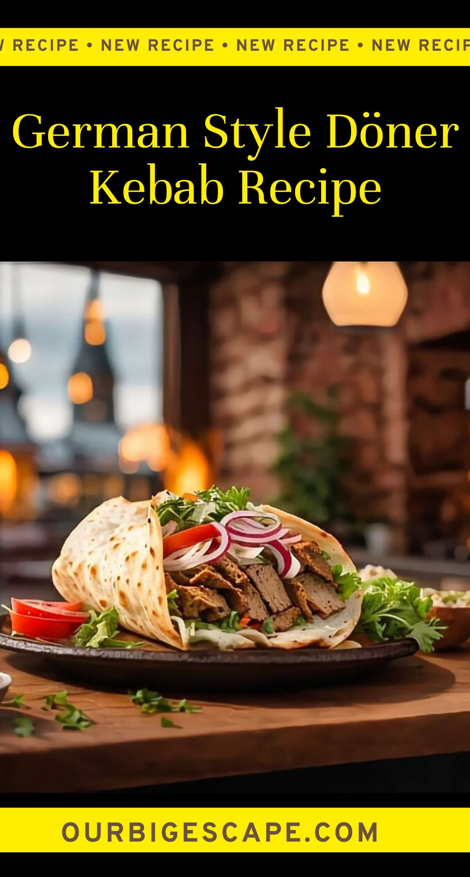 German Style Döner Kebab