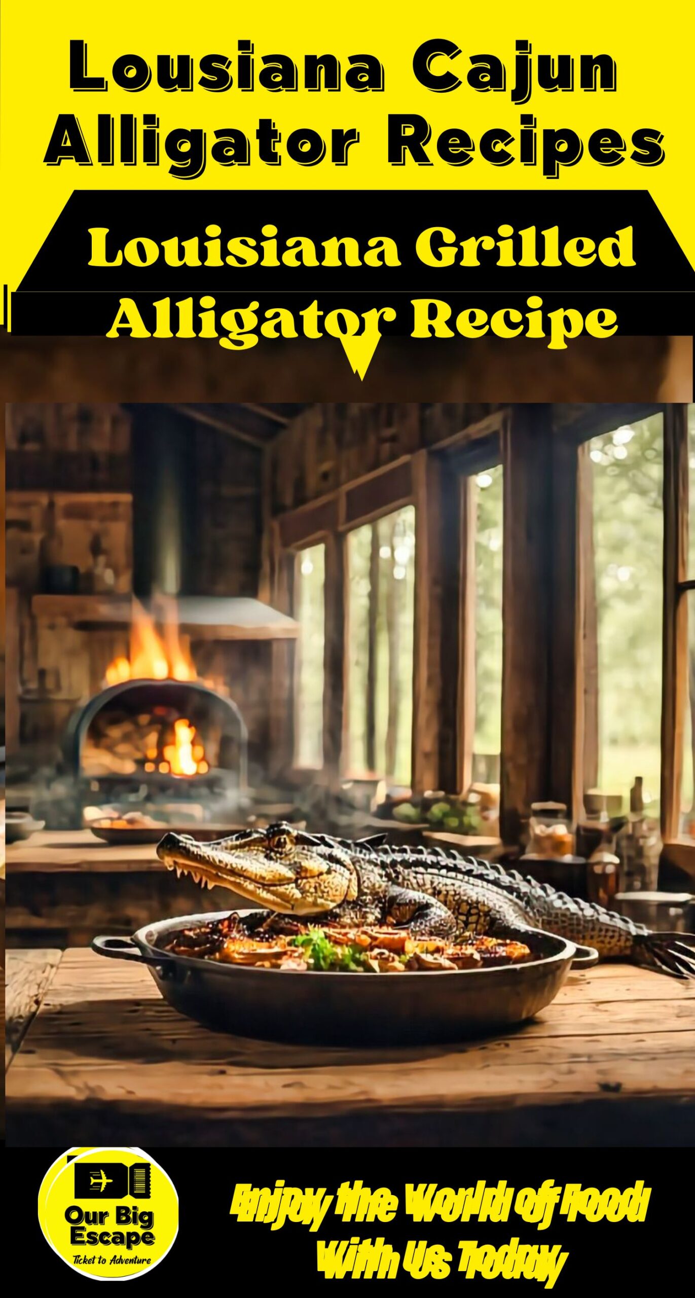 Louisiana Grilled Alligator Recipe