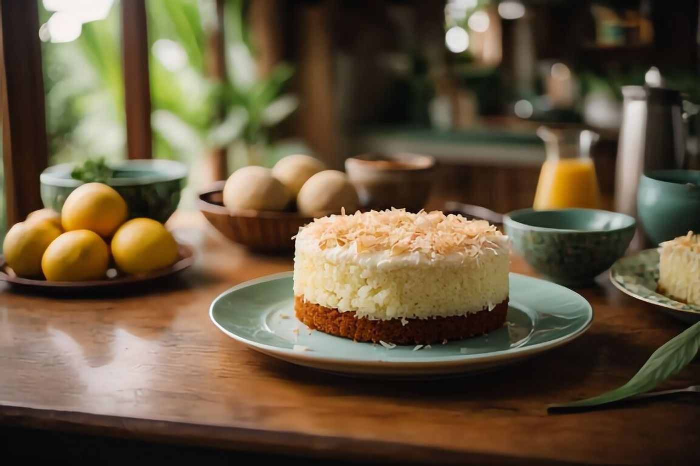 Fijian Coconut Cake Recipe