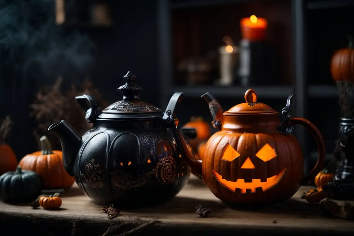 Creating Iconic Halloween Teapots in New England: