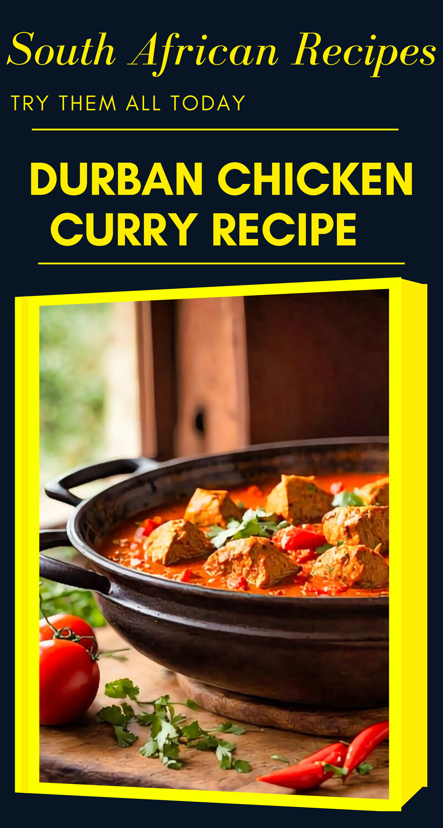 South African Durban Chicken Curry recipe