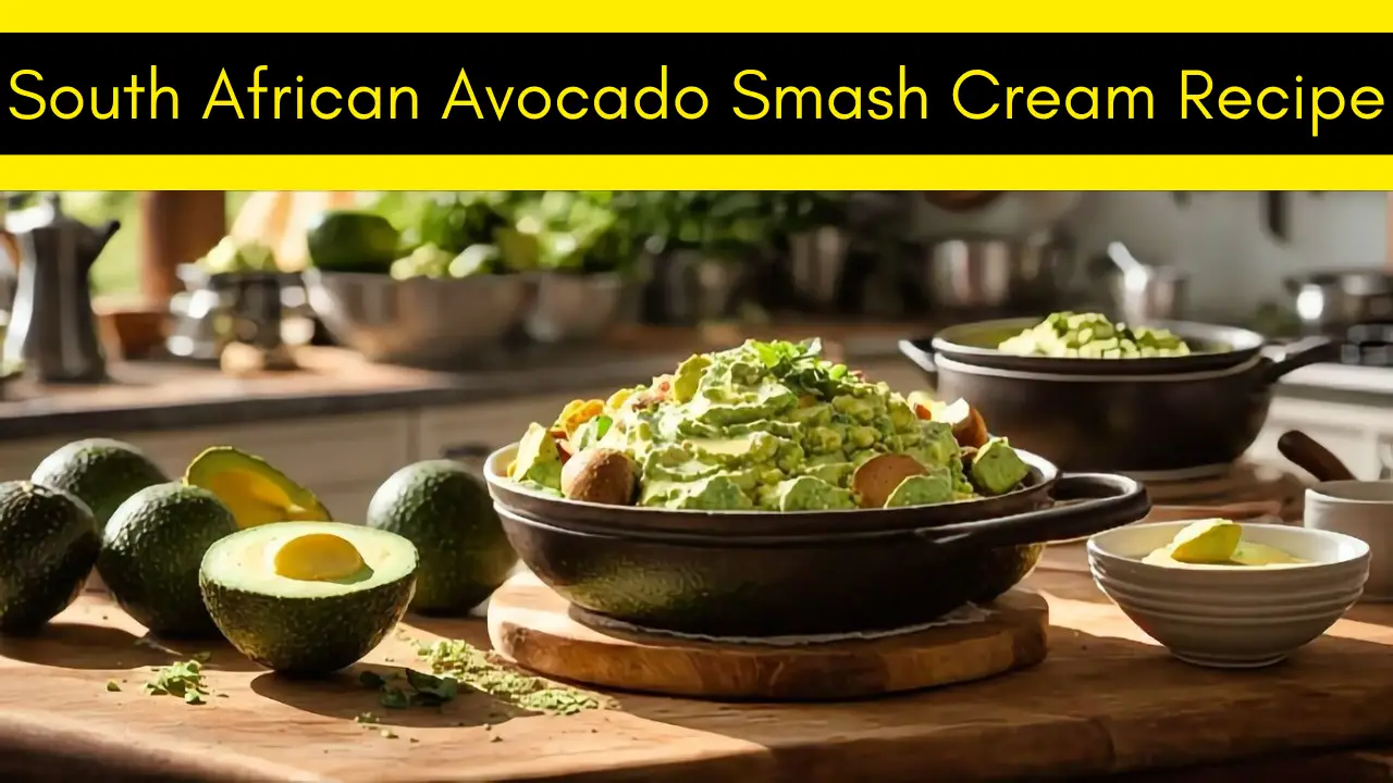 South African Avocado Smash Cream Recipe