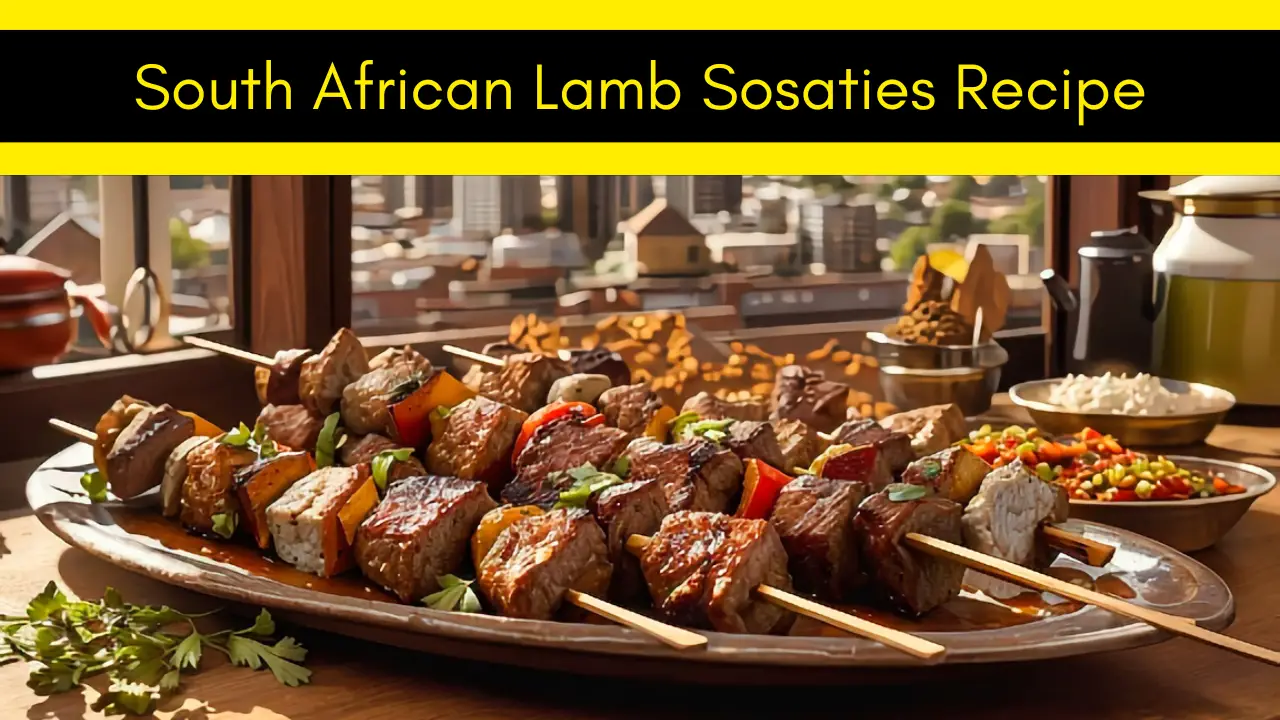 South African Lamb Sosaties Recipe