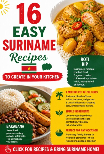 16 Easy Suriname Recipes To Create In Your Kitchen