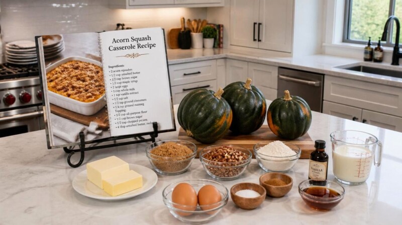 Acorn Squash Casserole Recipe