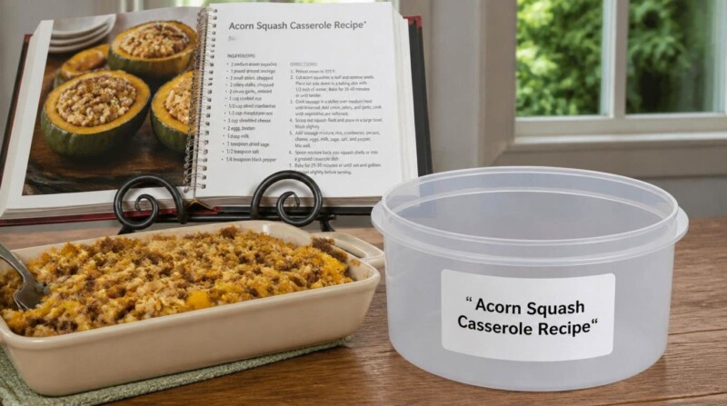 Acorn Squash Casserole Recipe