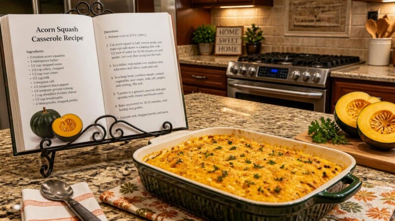 Acorn Squash Casserole Recipe