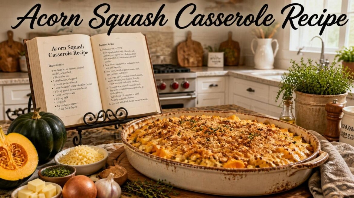 Acorn Squash Casserole Recipe