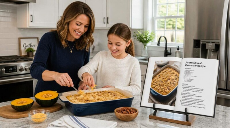 Acorn Squash Casserole Recipe