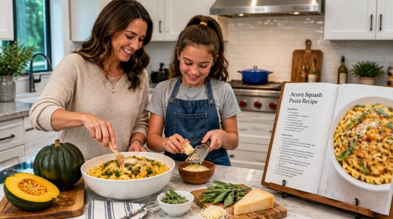 Acorn Squash Pasta Recipe