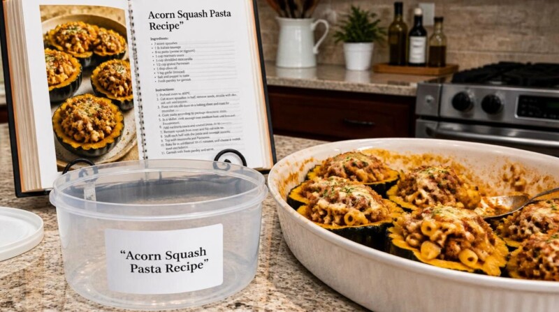 Acorn Squash Pasta Recipe