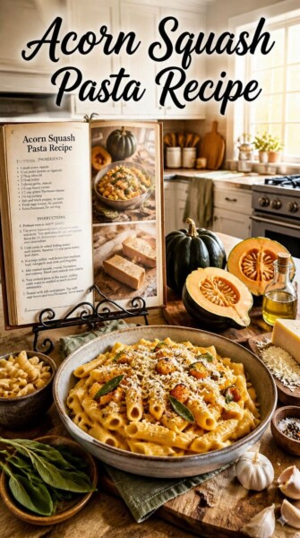 Acorn Squash Pasta Recipe