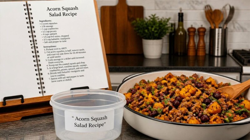 Acorn Squash Salad Recipe