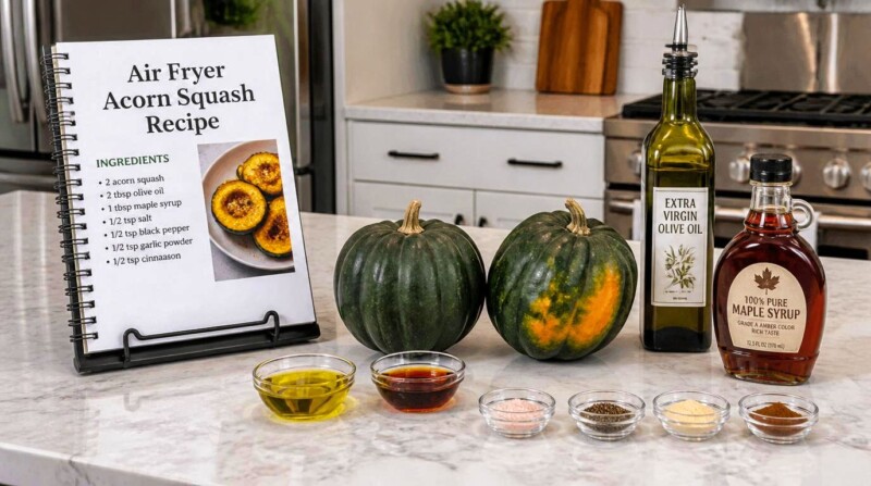 Air Fryer Acorn Squash Recipe