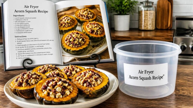 Air Fryer Acorn Squash Recipe
