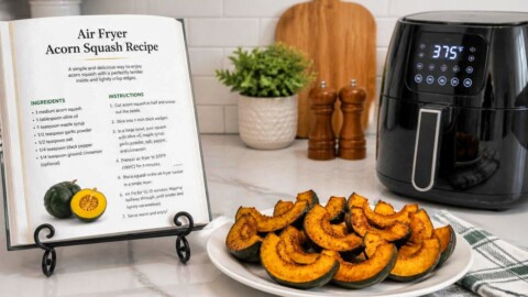 Air Fryer Acorn Squash Recipe