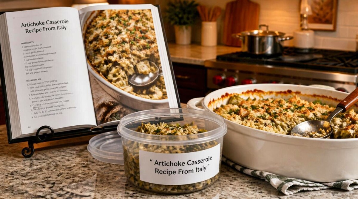 Artichoke Casserole Recipe From Italy