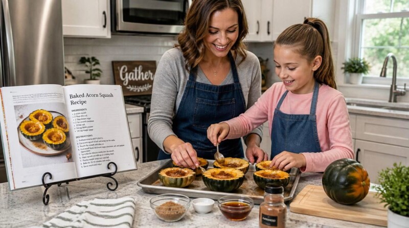 Baked Acorn Squash Recipe